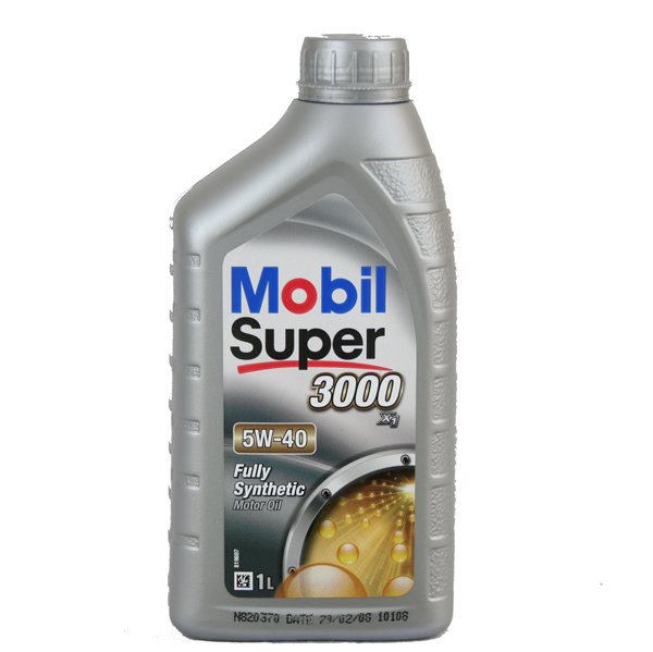 Mobil Super 3000 X1 5W-40  Масло моторное синтетика  1л