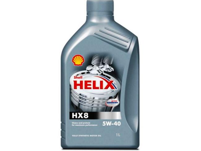 Shell Helix HX8  5W-40 Масло моторное синтетика   1л