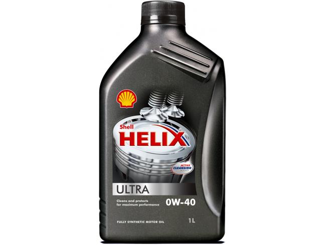 Shell Helix Ultra  0W-40 Масло моторное синтетика 1л
