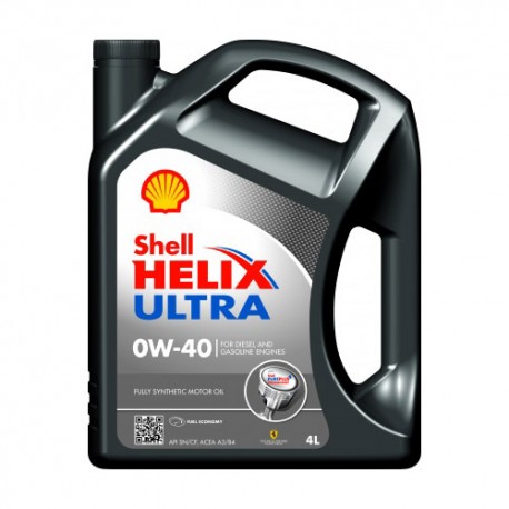 Shell Helix Ultra  0W-40 Масло моторное синтетика 4л