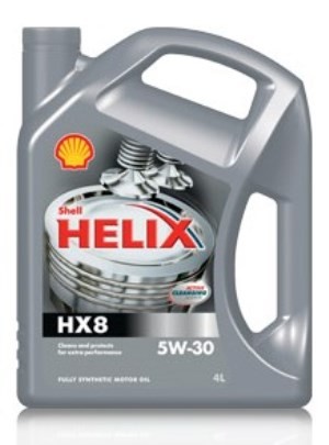Shell Helix HX8  5W-30 Масло моторное синтетика 4л