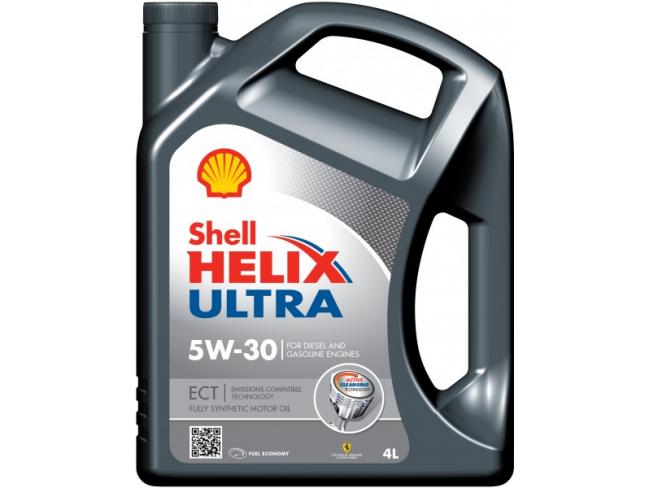 Shell Helix Ultra ECT 5W-30 Масло моторное синтетика 4л