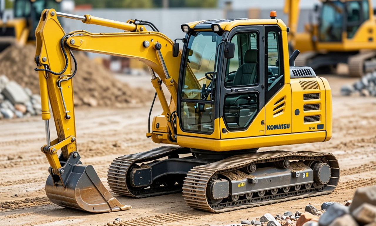 обслуживание экскаватора Komatsu PC200-8