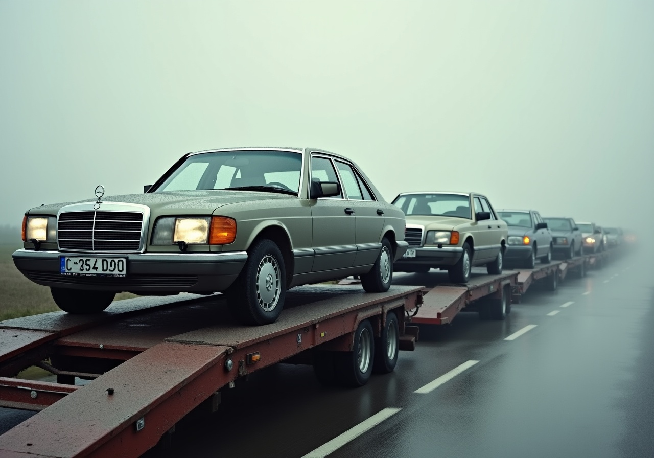 Эксклюзивные Mercedes Смольного отправляются на капитальный ремонт