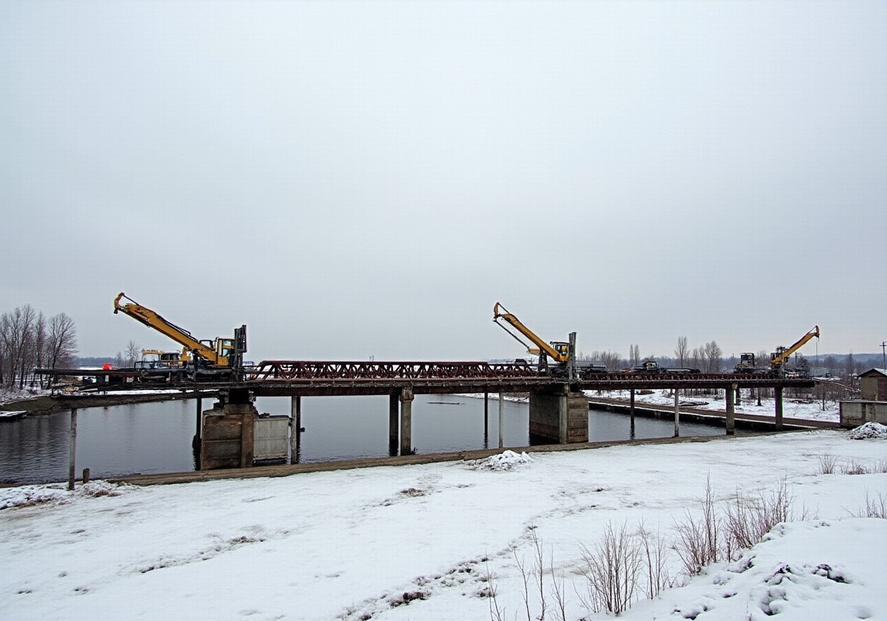 Новый подрядчик приступит к восстановлению моста через Кайму в северных районах Томской области