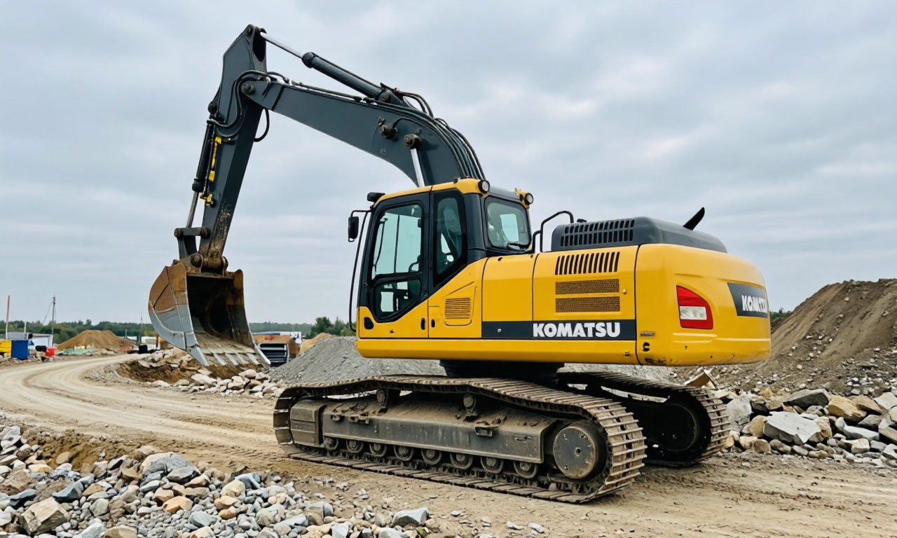 Продление срока службы Komatsu PC200-8: работа с двигателем, шасси и навесным оборудованием