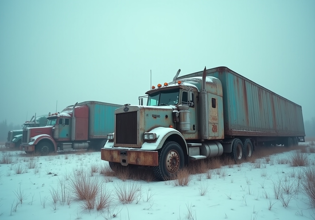 Сильный спад: продажи новых тяжёлых грузовиков в январе сократились на 46%